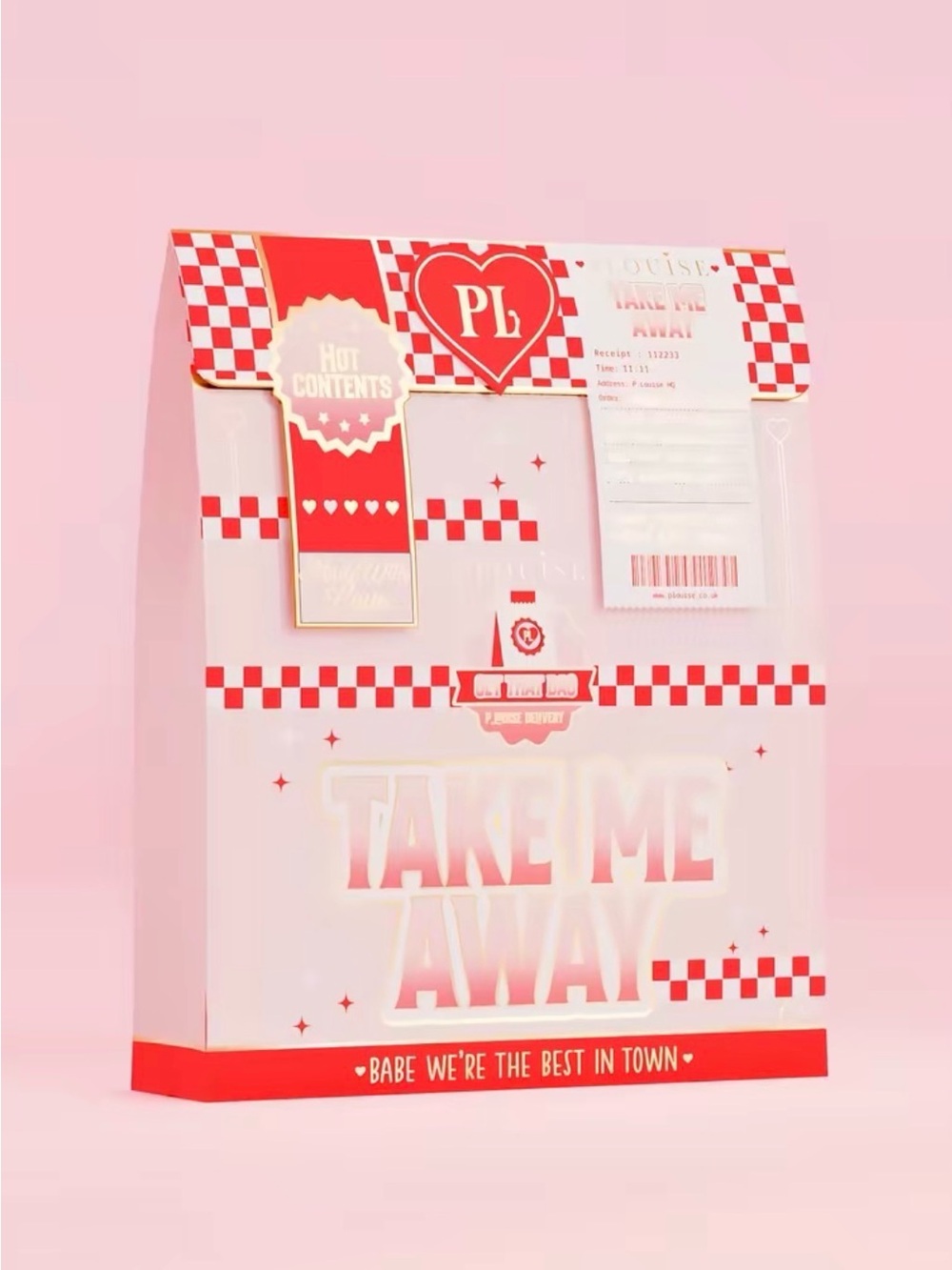 Take Me Away Pink Party Favor Bag by